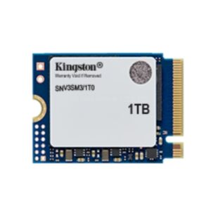 SSD-SOLID STATE DISK M.2(2230) NVME1000GB(1TB) PCIE4.0X4 KINGSTON SNV3SM3/1T0 READ:6000MB/S-WRITE:4000MB/S FINO:31/07