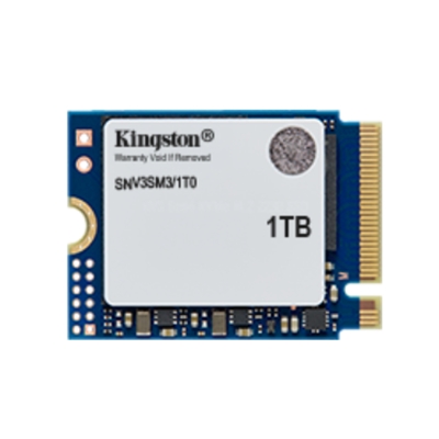SSD-SOLID STATE DISK M.2(2230) NVME1000GB(1TB) PCIE4.0X4 KINGSTON SNV3SM3/1T0 READ:6000MB/S-WRITE:4000MB/S FINO:31/07