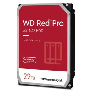 HARD DISK SATA3 3.5 X NAS 22000GB(22TB) WD221KFGX WD RED PRO 512MB CACHE 7200RPM NAS