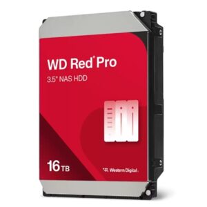 HARD DISK SATA3 3.5 X NAS 16000GB(16TB) WD161KFGX WD RED PRO SATA 512MB CACHE 7200RPM PER SISTEMI NAS CON NR DI SLOT ILLIMITATO