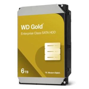 HARD DISK SATA3 3.5 ENTERPRISE 6000GB(6TB) WD6004FRYZ WD GOLD 256MB CACHE 7200RPM