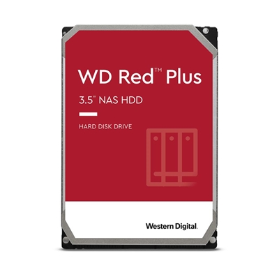 HARD DISK SATA3 3.5 X NAS 6000GB(6TB) WD60EFZX WD RED PLUS 128MB CACHE 5640RPM