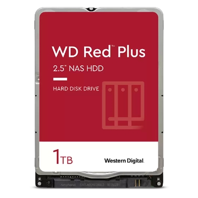 HARD DISK NAS SATA3 2.5 X NAS 1000GB(1TB) WD10JFCX WD RED 16MB CACHE INTELLIPOWER