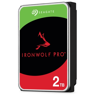 HARD DISK SATA3 3.5 X NAS 2000GB(2TB) SEAGATE IRONWOLF PRO ST2000NT001 7200RPM CACHE 256MB PER NAS ALLOGGIAMENTI ILLIMITATI