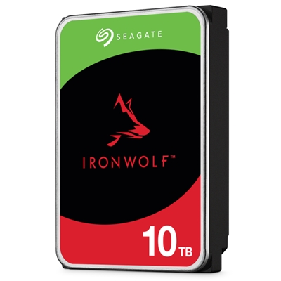 HARD DISK SATA3 3.5 X NAS 10000GB(10TB) SEAGATE IRONWOLF ST10000VN000 7200RPM CACHE 256MB PER NAS DA 1 A 8 UNIT+Ç