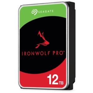 HARD DISK SATA3 3.5 X NAS 12000GB(12TB) SEAGATE IRONWOLF PRO ST12000NT001 7200RPM CACHE 256MB PER NAS ALLOGGIAMENTI ILLIMITATI
