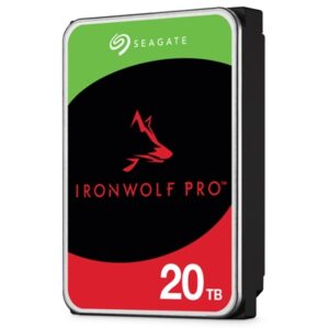 HARD DISK SATA3 3.5 X NAS 20000GB(20TB) SEAGATE IRONWOLF PRO ST20000NT001 7200RPM CACHE 256MB PER NAS ALLOGGIAMENTI ILLIMITATI