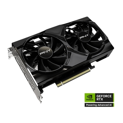 SVGA PNY GEFORCE RTX5050 NVIDIA DUAL FAN PCIE5.0X8 8GBDDR6 128BIT 2572MHZ-BOOST DPX3 HDMI 130W 2SLOT VCG50508DFXPB1