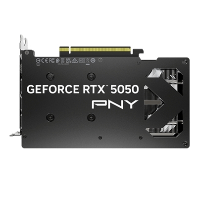SVGA PNY GEFORCE RTX5050 NVIDIA DUAL FAN PCIE5.0X8 8GBDDR6 128BIT 2572MHZ-BOOST DPX3 HDMI 130W 2SLOT VCG50508DFXPB1