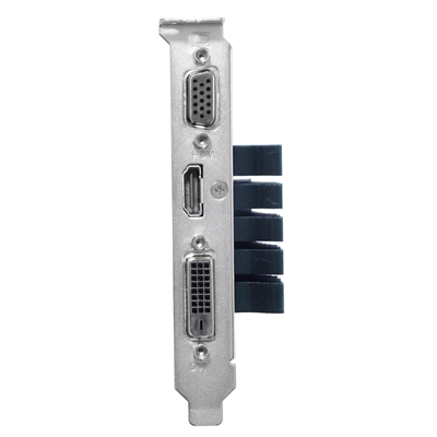 SVGA ASUS GT710-SL-2GD5-BRK-EVO GT710 NVIDIA 2GDDR5 64BIT PCIE2.0 954MHZ DVI-D D-SUB HDMI HDCP 3840X2160 2SLOT 90YV0A FINO:30/06