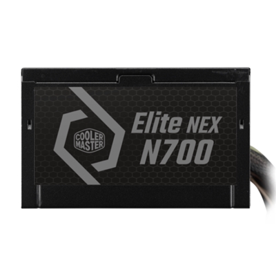 ALIMENTATORE ATX 700W COOLER MASTER ELITE NEX MPW-7001-ACBN-BEU PFC ATTIVO EFFICIENZA +75% 240VAC FAN120MM 140X150X86MM