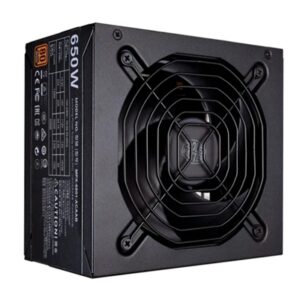 ALIMENTATORE ATX 650W COOLER MASTER MWE650 V3 BRONZE MPE-6501-ACABW-3BEU 650WATT FAN120MM NON MODULARE FINO:30/06