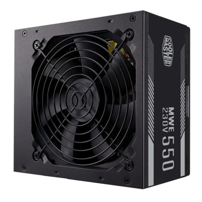 ALIMENTATORE ATX 550W COOLER MASTER MWE550 V3 BRONZE MPE-5501-ACABW-3BEU 550WATT FAN120MM NON MODULARE FINO:30/06