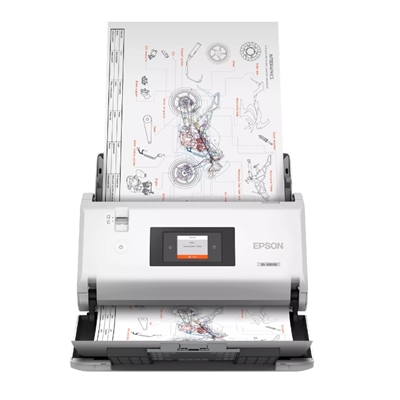 SCANNER EPSON WORKFORCE DS-30000 B11B256401 A370PPM ADF120PG F/RUSB FINO:30/06