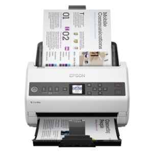 SCANNER EPSON WORKFORCE DS-730N DOCUMENT A4 CARIC. DALLALTO B11B259401 40PPM ADF100PG F/RLCD USB LAN FINO:30/06