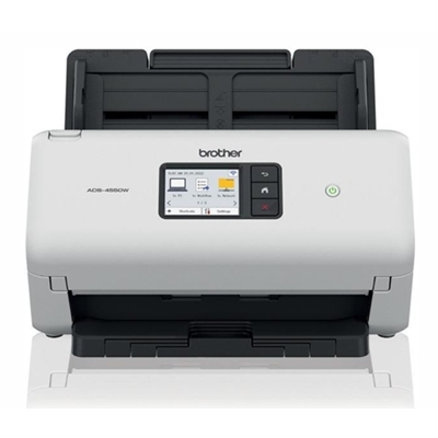 SCANNER BROTHER ADS-4550W DOCUMENTALE (DUAL CIS) A4 35PPM/70IPM 600X600DPI ADF 60FG LCD USB3
