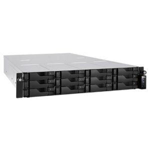 NAS ASUSTOR AS6512RD X 12SLOT 3.5/2.5-NO HD- RACK 2U RIDOND.-QC 2