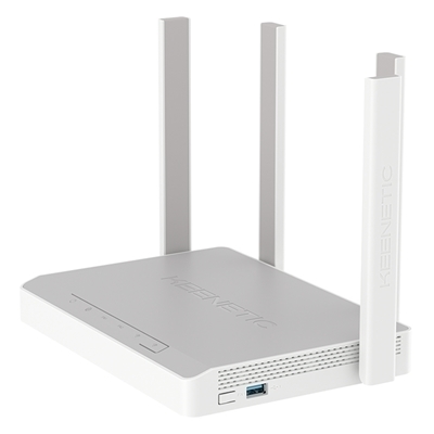 MODEM/ROUTER WI-FI AX1800 ADSL2+/VDSL KEENETIC KN-3610 HOPPER DSL 4P 1GB MESH-INTELLIQOS 2.0-VPN-PARENTALCTRL-MEDIASERVER-GAR3Y