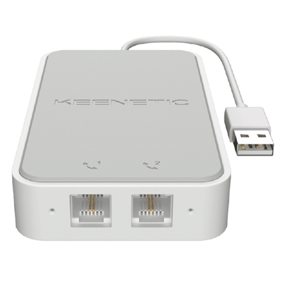 ADATTATORE VOIP KEENETIC KN-3110 LINEAR 2P FXS RJ11