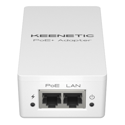 INIETTORE POE+ KEENETIC KN-4510 CONFORME 802.3AF/AT PER AP