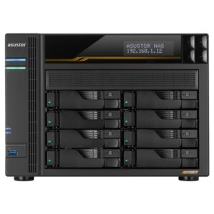 NAS ASUSTOR AS6808T X 8SLOT 3.5/2.5-NO HD- QC 2