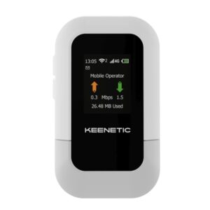 ROUTER PORTATILE WIRELESS KEENETIC KN-5111 MOD.ROAMER 4G WI-FI 6