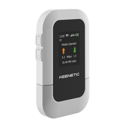 ROUTER PORTATILE WIRELESS KEENETIC KN-5111 MOD.ROAMER 4G WI-FI 6