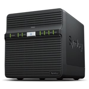NAS SYNOLOGY DS423 X 4HD SATA2-SENZA DISCHI-CPU QUAD-CORE REALTEK RTD-DDR4 2GB-2P GIGA-