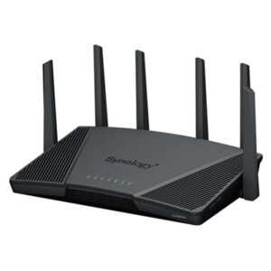 WIRELESS ROUTER SYNOLOGY RT6600AXTRI-BAND WI-FI 6 2.4 GHZ/5 GHZ/5 GHZ 1P WAN 1P GBE 1P 2.5GB