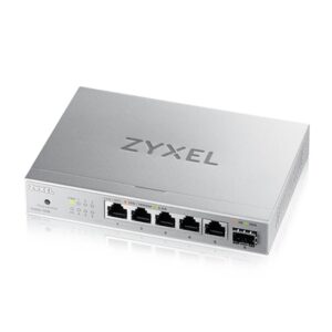 SWITCH 5P 2.5GBE ZYXEL XMG-105-ZZ0101FUNMANAGED 1P 10GBE SFP+ DESKTOP