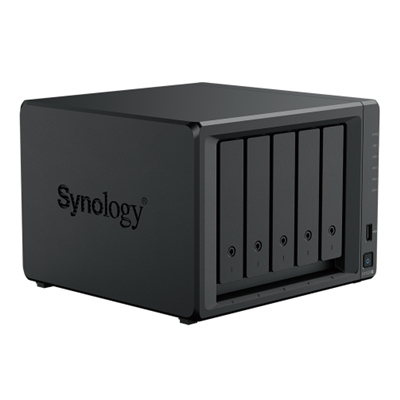 NAS SYNOLOGY DS1525+ X 5HD 3.5/2.5SATA/SSD-NO HD-AMD RYZEN V1500B-8GB DDR4 ECC SODIMM-2P LAN RJ-45 2.5GBE 2P USB3.2 GEN