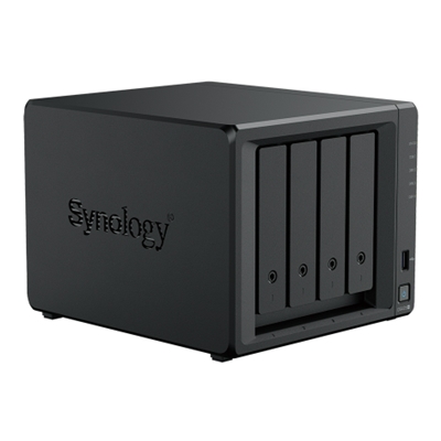 NAS SYNOLOGY DS425+ X 4HD SATA2-SENZA DISCHI-CELERON J4125-DDR4 2GB SODIMM-1P RJ45 1GBE-1P RJ45 2.5GBE 2P USB3.2
