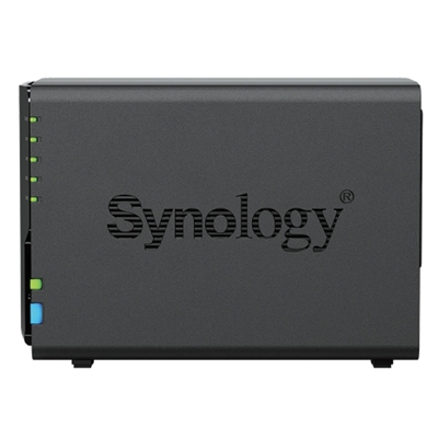NAS SYNOLOGY DS225+ X 2HD 3.5/2.5 SATA2/3 - NO HD - CELERON J4125 -2GB DDR4-1P LAN RJ45 1GBE 1P LAN RJ45 2.5GBE-2P