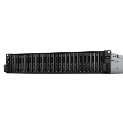 NAS FLASH STATION SYNOLOGY FS6400 X24HD/SSD 2.5 SATA-NO HD-RACK 2U -XEON 4110-DDR4 32GB ECC-RDIMM -
