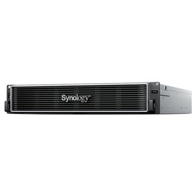 NAS FLASH STATION SYNOLOGY FS3420 X24SSD SATA 2.5 -NO HD-RACK-XEON D-1739 -DDR4 32GB RDIMM 2P 10GBE 1P 1GBE RJ-45