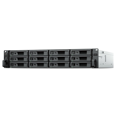 NAS SYNOLOGY RS2423RP+II X 12HD 3.5/2.5SATA2/3-NO HD-RACK-QUADCORE AMD RYZEN V1780B
