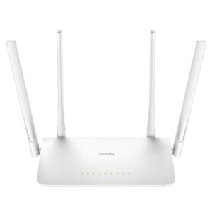 WIRELESS MESH ROUTER AC1200 DUAL BAND CUDY WR1300 300MBPS X2.4GHZ-867MBPS X 5GHZ- 802.11AC/A/B/G/N 5P GBIT RJ45 4 ANT.FISSE