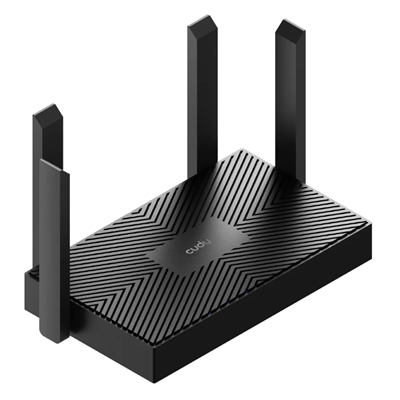 WIRELESS ROUTER AX1500 WI-FI 6 CUDY WR1500 DUAL BAND 1201MBPS X 5GHZ-300MBPS X 2.4GHZ 802.11AX/AC/A/B/G/N 4P GIGABIT 4 ANT.
