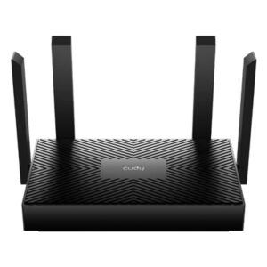 WIRELESS ROUTER AX1500 WI-FI 6 CUDY WR1500 DUAL BAND 1201MBPS X 5GHZ-300MBPS X 2.4GHZ 802.11AX/AC/A/B/G/N 4P GIGABIT 4 ANT.