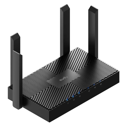 WIRELESS MESH ROUTER AX3000 WI-FI 6 CUDY WR3000 DUAL BAND 2402MBPS X 5GHZ-574MBPS X 2.4GHZ 802.11AX/AC/A/B/G/N 4P GBIT 4 ANT.