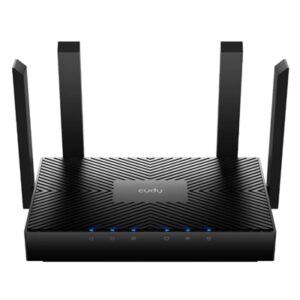 WIRELESS MESH ROUTER AX3000 WI-FI 6 CUDY WR3000 DUAL BAND 2402MBPS X 5GHZ-574MBPS X 2.4GHZ 802.11AX/AC/A/B/G/N 4P GBIT 4 ANT.