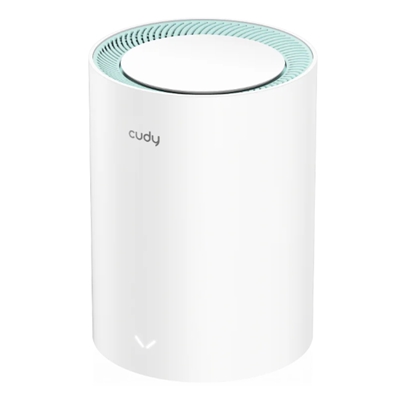WIRELESS ROUTER AC1200 MESH SOLUTION CUDY M1300(1-PACK) DUALBAND 300MBPS X2.4GHZ-867MBPS X 5GHZ 2P GIGABIT-MU-MIMO (1 PCS)