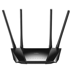 WIRELESS ROUTER 4G LTE CUDY LT400 CAT.4 300MBPS 802.11B/G/N 4P 10/100 RJ45 4 ANT.FISSE -NANO SIM SLOT