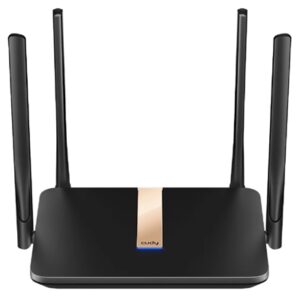 WIRELESS ROUTER AC1200 4G LTE CUDY LT500D CAT.4 1200MBPS 300MBPS X2.4GHZ-867MBPS X 5GHZ 4P 10/100 RJ45 2 ANT.WI-FI+2 ANT.4G