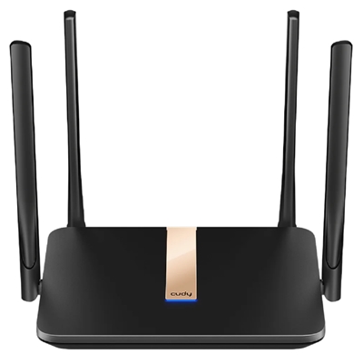 WIRELESS ROUTER AC1200 4G LTE CUDY LT500D CAT.4 1200MBPS 300MBPS X2.4GHZ-867MBPS X 5GHZ 4P 10/100 RJ45 2 ANT.WI-FI+2 ANT.4G