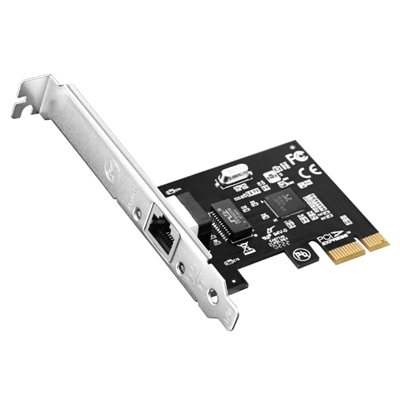 SCHEDA DI RETEPCI EXPRESS GIGABIT CUDY PE10 PORTA RJ45 -CHIPSET REALTEK