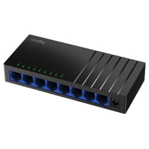 SWITCH 8P LAN GIGABIT CUDY GS108D DESKTOP -PLASTIC CASE