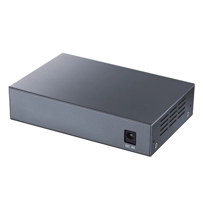 SWITCH 5P LAN 10/100/1000M CUDY GS1005P CON 4P POE+ 60W
