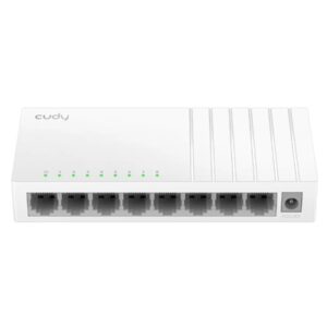 SWITCH 8P LAN 10/100M CUDY FS108D DESKTOP -PLASTIC CASE