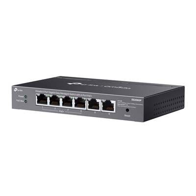 SWITCH INDUSTRIALE 6P TP-LINK IES206GPP CON 3P POE+ 1P POE++ 1P GIGABIT POE+ 1P GIGABIT NON POE-1 SLOT GIGABIT SFP+1 COMBINATO